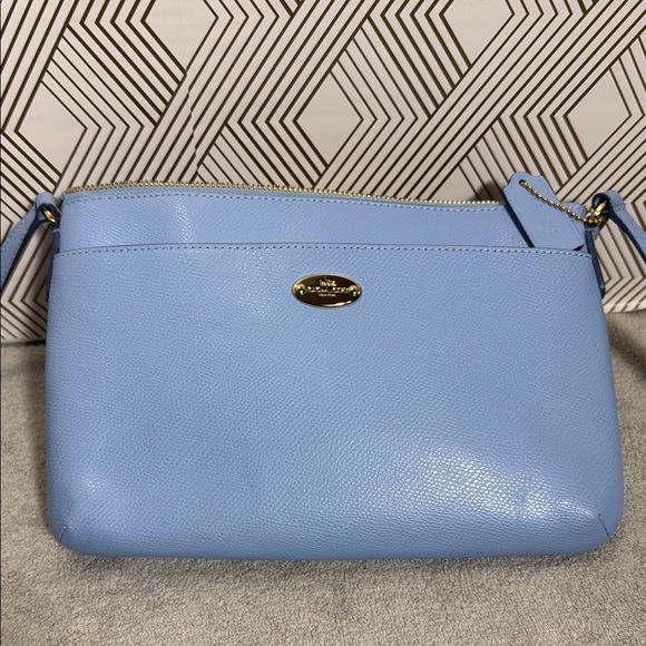 Coach Light Blue Crossbody Bag - Picture 2 of 14